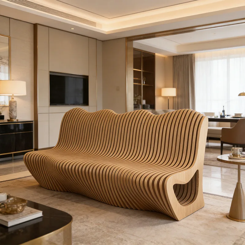 CHINOR Pioneers Parametric Furniture Collection, Fusing Digital Algorithm Design at Fiberglass Composite Craft