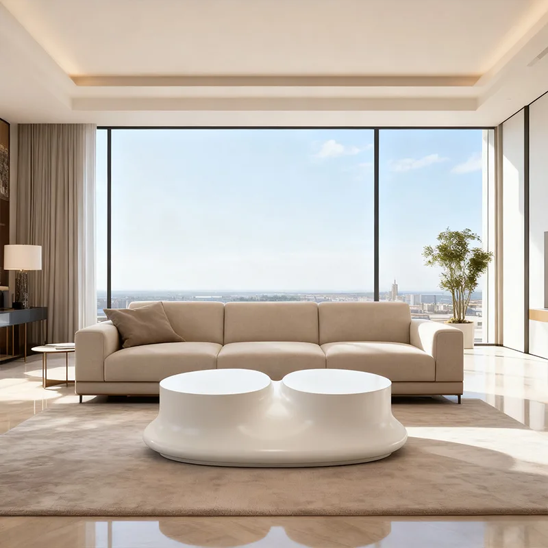Inilunsad ng CHINOR ang Premium Fiberglass Table Series, Pagsasama-sama ng Sculptural Aesthetics at Long-Lasting Durability