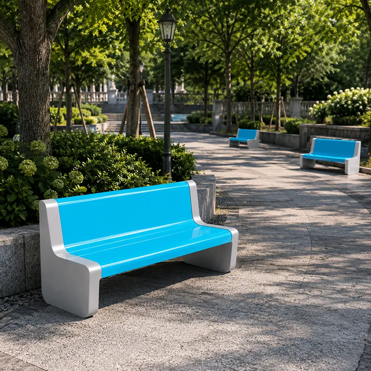 Modernong Komersyal na FRP Bench